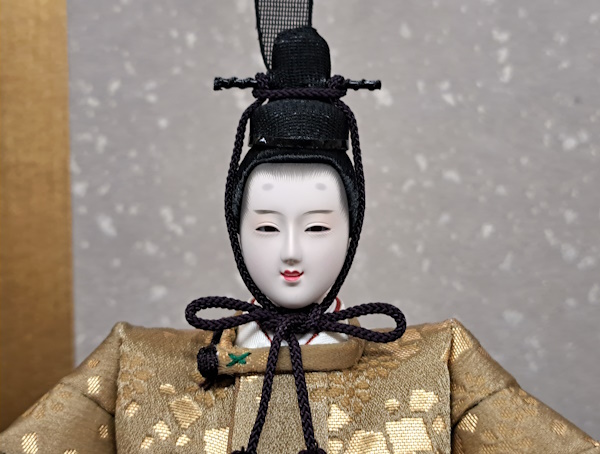 専用　　 久月雛人形親王飾　　安藤桂甫　清水久遊　島津 清水久遊作 松華紋親王飾り｜人形のかに江