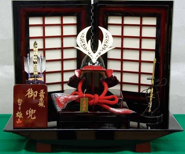 五月人形 雄山作 10号南蛮兜 天翔
