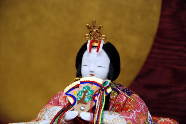 木村 一秀作 木目込十五人飾