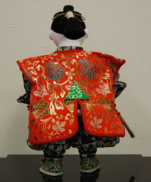 洛北一操作 陣羽織本金若衆 大将飾 ｜五月人形・雛人形なら人形の和光