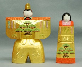 奈良の一刀彫 段飾り・立雛 ｜雛人形・五月人形なら人形の和光