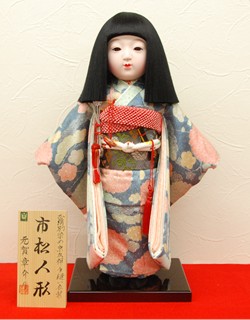 市松人形　日本人形