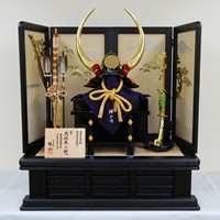 五月人形 雄山作 二分の一 大水牛 兜飾