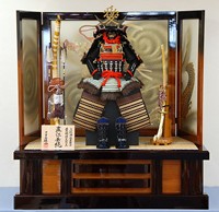五月人形 雄山作 10号直江兼続 鎧飾