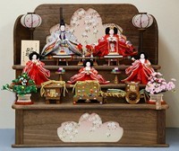 雛人形 祥秀作 三段飾