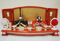 雛人形 和光限定品 木目込親王飾