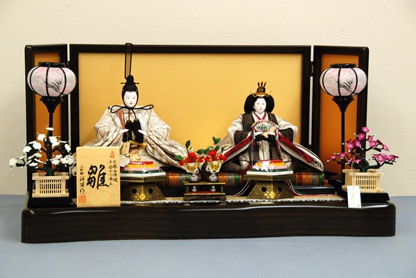 祥翠作 親王飾〔人形の和光〕ひな人形