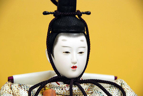 美品 恵翠 雛人形 高級雛人形 （恵翠作 紙音 親王飾 ｜雛人形